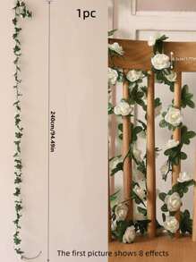 1入組人造花藤 - 彩色 - 查看 7