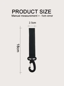 2pcs Baby Stroller Hanging Hook - Black - View 6