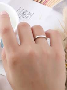 Nhẫn đơn - Bạc - Xem 2