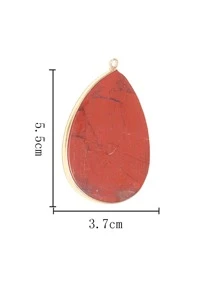 Water-drop DIY Pendant - Red - View 3