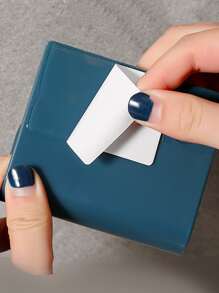 1pc Decorative Soap Rack, Creative Soap Stand, Kitchen Soap Hanger, Bathroom Soap Holder - Blue - View 3