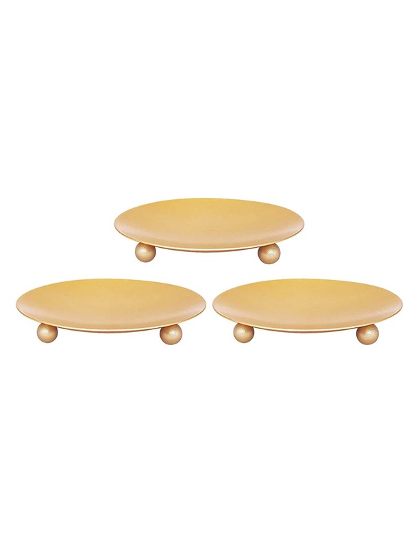 3pcs Ball Decor Iron Candle Holder SHEIN USA