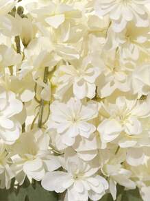 1pc Artificial Flower - White - View 3