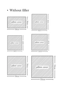 1 vỏ đệm chắc chắn không có chất độn - Màu xanh lá cây đậm - Xem 2