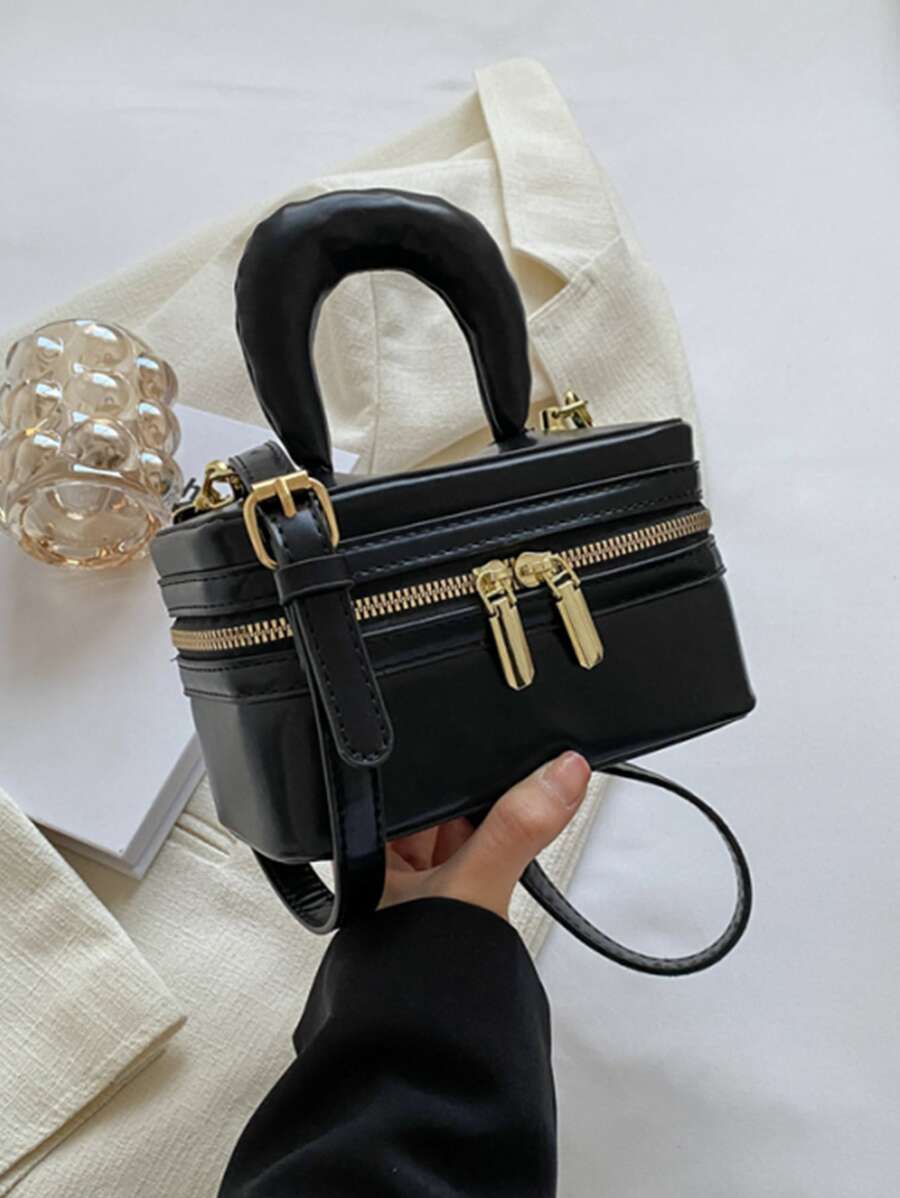 Mini Top Handle Bucket Bag | SHEIN USA