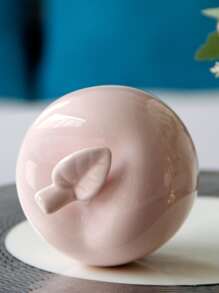 1入組蘋果設計裝飾工藝 - 白色 - 查看 5