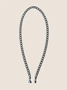 Kính mắt tối giản đường phố Phụ kiện kính mắt cho phụ nữ - màu đen - Xem 3