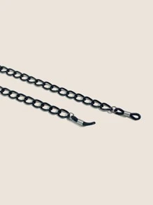 Kính mắt tối giản đường phố Phụ kiện kính mắt cho phụ nữ - màu đen - Xem 4