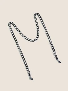 Kính mắt tối giản đường phố Phụ kiện kính mắt cho phụ nữ - màu đen - Xem 5