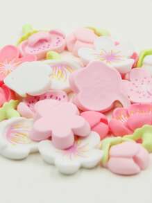 20 pezzi Accessorio per capelli casuale fiore DIY