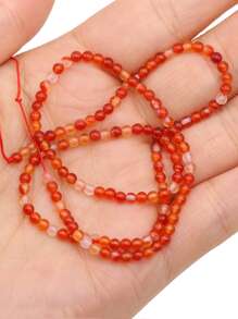 1strand DIY Stone Bead - Red - View 1