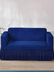 1入組彈力沙發套帶裙子易貼合沙髮沙發套耐用可水洗通用高彈性家具保護套