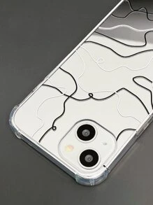 Striped Mirror Phone Case - Multicolor - View 3