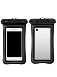 1 pieza Bolso de celular impermeable - Negro - Ver 2