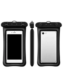 1 pieza Bolso de celular impermeable - Negro - Ver 4