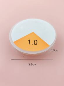 1卷水晶串珠燈芯絨水晶彈性細繩DIY首飾配件 - 無色 - 查看 4