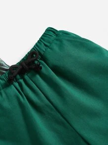 SHEIN 小男童熱帶圖案襯衫和短褲