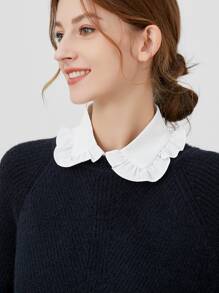 Frill Trim Dickey kraag