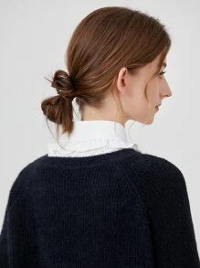Frill Trim Dickey kraag