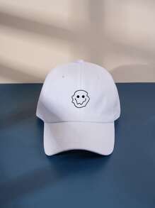 Expression Pattern Baseball Cap - White - View 1