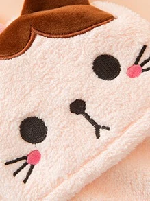 1 pieza Toallita gato de dibujos animados con bordado - Multicolor - Ver 3