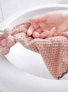 1pc Flower Design Washcloth - Multicolor - View 3