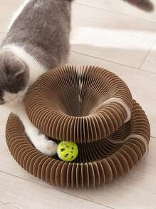 1pc Ball Decor Cat Scratcher - Multicolor - View 1