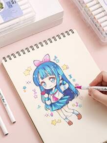 12 cái Bút đánh dấu màu hỗn hợp - Nhiều màu - Xem 2