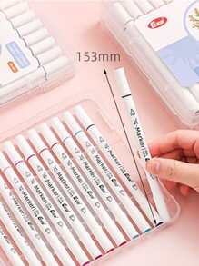 12 cái Bút đánh dấu màu hỗn hợp - Nhiều màu - Xem 3