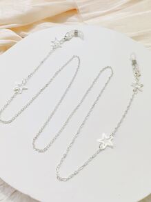 Star Decor Face Covering Chain