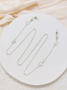 Star Decor Face Covering Chain