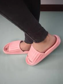 Women Minimalist Slides EVA Fashion Slides - Pink - View 4