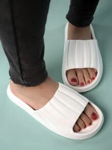 Trang trình bày Nữ màu trơn Đúng mốt - trắng - Xem 2