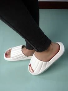 Trang trình bày Nữ màu trơn Đúng mốt - trắng - Xem 3