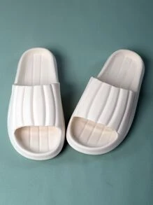 Trang trình bày Nữ màu trơn Đúng mốt - trắng - Xem 5