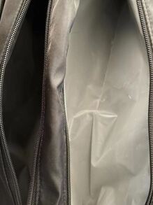 Men Minimalist Duffel Bag - Black - View 5