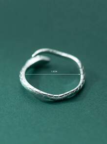 CVNANA Fashionable and Popular Men's Stainless Steel Minimalist Hoop Earrings for Jewelry Gift and for a Stylish Look - Silver - View 3