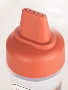 1入組EVA調味擠壓瓶帶貼紙 - 粉色 - 查看 4