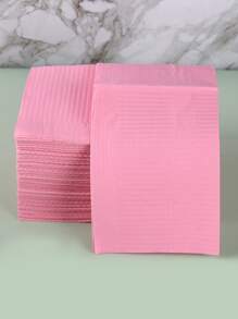 FULL BEAUTY 20 chiếc khăn trải bàn nghệ thuật đầu móng tay màu hồng chống thấm nước, khăn trải bàn nghệ thuật đầu móng tay, giấy nghệ thuật đầu móng tay dùng một lần, có thể gấp gọn, dùng để thực hành tại tiệm làm móng, đồ dùng làm móng, dụng cụ làm móng, dụng cụ làm móng, trở lại trường, móng tay, dụng cụ làm móng để ấn vào móng tay - Hồng - Xem 4