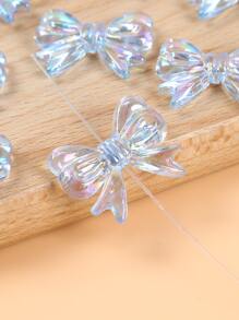 9入組/套蝴蝶結形狀DIY珠子 - 彩色 - 查看 3