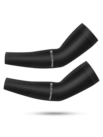 WEST BIKING Sun Protective Anti UV 2pcs Sun Protection Cycling Arm Sleeve,Suitable For Cycling And Riding Motorcycle