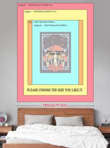 Mushroom Pattern Tapestry