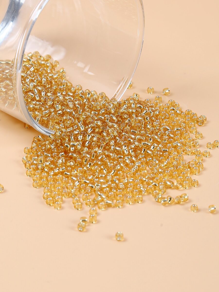 800pcs/set Bead DIY Jewelry Accessory - Yellow Gold - View 1