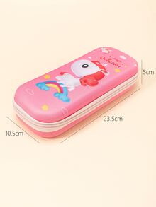 大受歡迎的學生通用多功能筆盒 - 彩色 - 查看 2