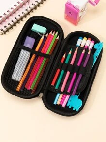 Multifunctional Car Shaped Pencil Case/Pen Holder, Back To School, School Supplies, Pencil Pouch, School Bag - Multicolor - View 4