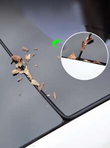 1入組汽車天窗密封條 - 黑色 - 查看 3