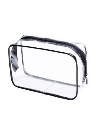 1pc PVC Storage Bag, Clear Waterproof Multifunction Travel Storage Bag For Travel