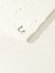 1入組圓錐裝飾耳環 - 淺灰色 - 查看 3