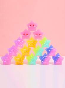 創意12星座可愛五角星橡皮擦盲盒組2入 - 彩色 - 查看 1