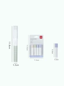 1pc Minimalist Glue Stick - White - View 3